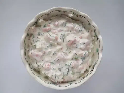 Риет из лосося с мягким творогом