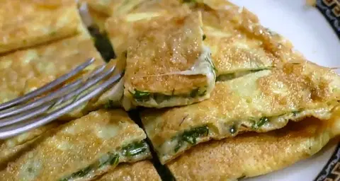 Яичница с сыром