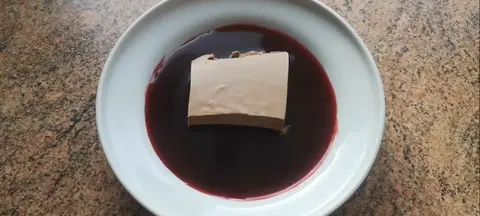 Кисель из замороженной черники