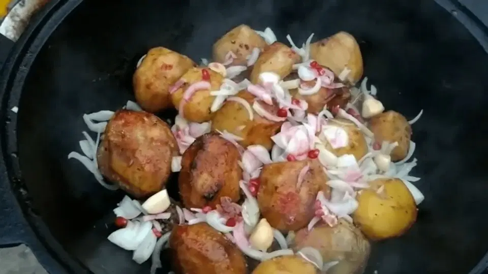 Говяжий хвост с картошкой — шаг 4
