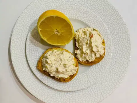 Рийет из горбуши и творога
