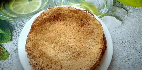 Ажурные блинчики на молоке к масленице