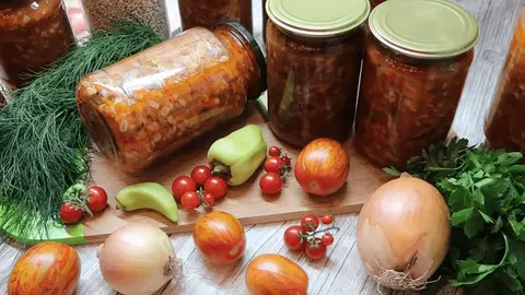 Рассольник с перловкой на зиму