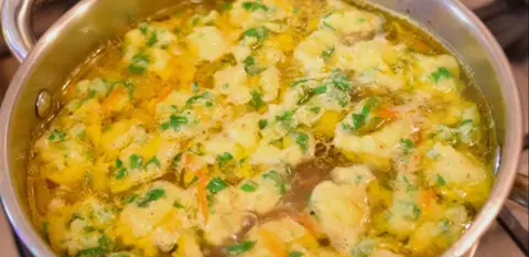 Галушки по-домашнему