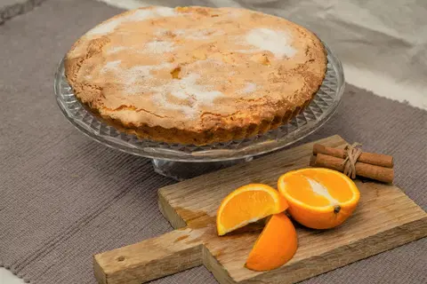 Апельсиновая шарлотка