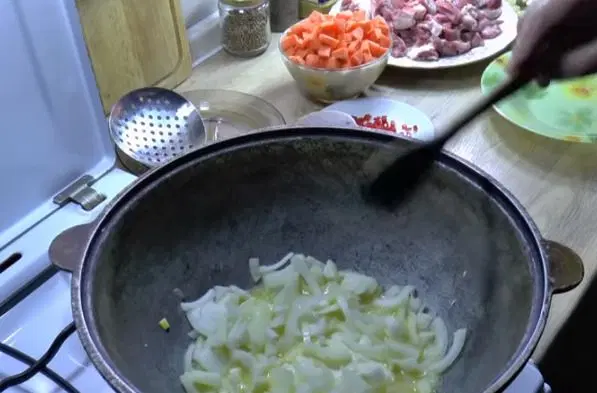 Плов с телятиной и карри — шаг 7