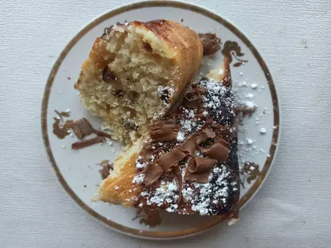 Манник с бананом