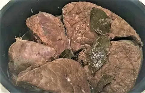 Отварное говяжье легкое