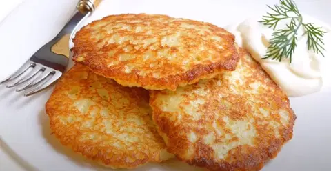 Драники из картофельного пюре