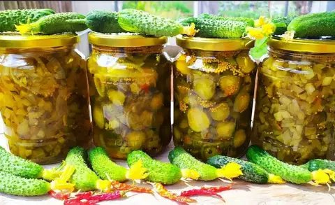 Огурцы по-еврейски на зиму