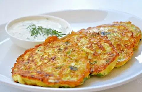 Драники из кабачков