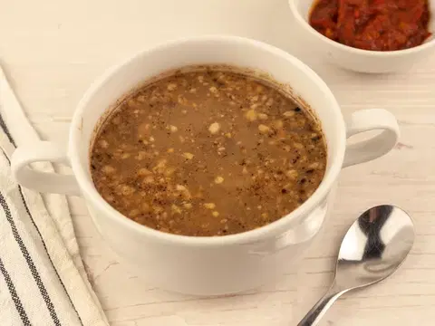 Харчо с грецкими орехами и ткемали