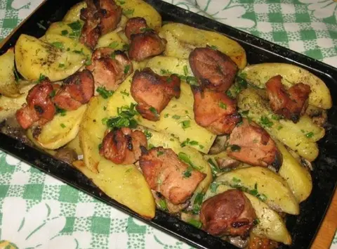 Слоеное жаркое