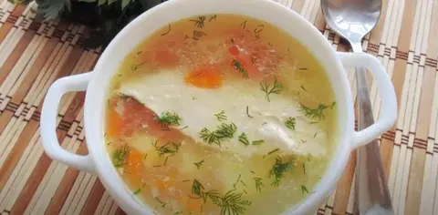 Куриный суп для ребенка