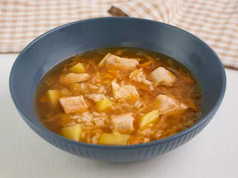 Капустняк с картошкой и рисом