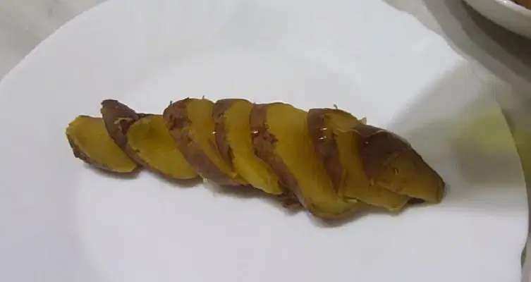 Вареный батат — шаг 3