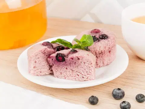 Кексы с голубикой