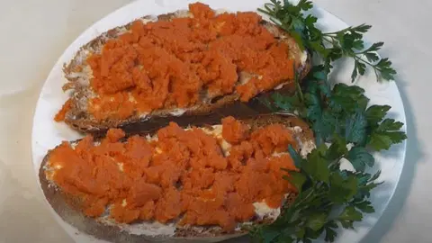 Красная икра из манки
