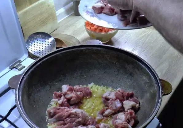 Плов с телятиной и карри — шаг 8