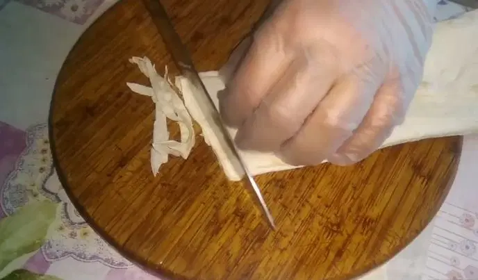 Пицца из лаваша — шаг 2