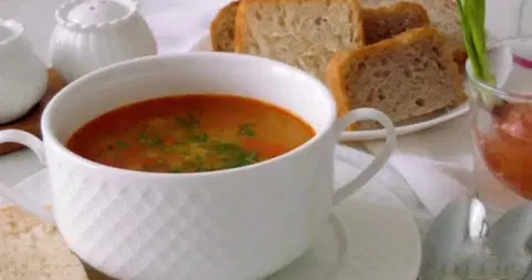 Суп из чечевицы постный
