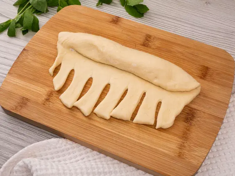 Булочки-улитки с творогом — шаг 6