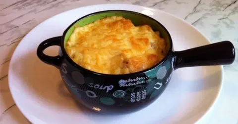 Жульен с курицей и грибами
