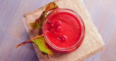 Калина с медом на зиму