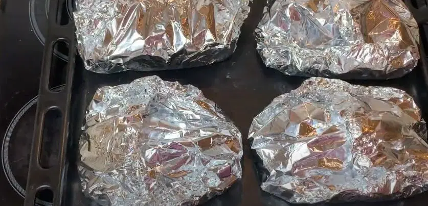 Зубатка с рисом в духовке — шаг 10