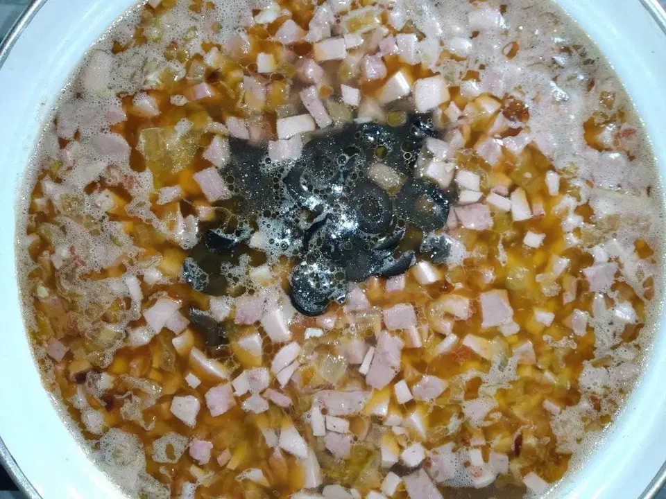 Солянка с горошком — шаг 4