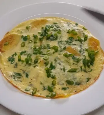 Омлет с картофелем