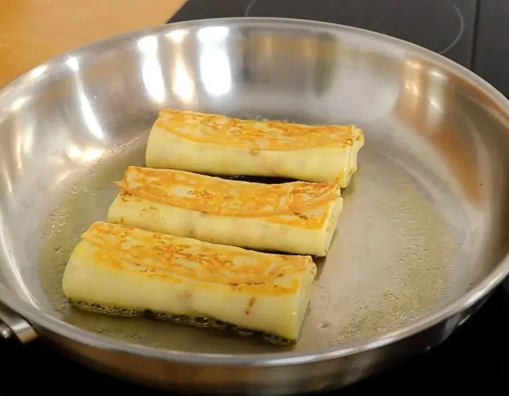 Блинчики с курицей и сыром — шаг 3