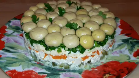 Салат Грибная поляна