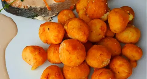 Шарики из картофельного пюре