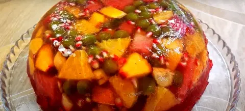 Фруктовое желе из желатина