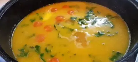 Уха с помидорами
