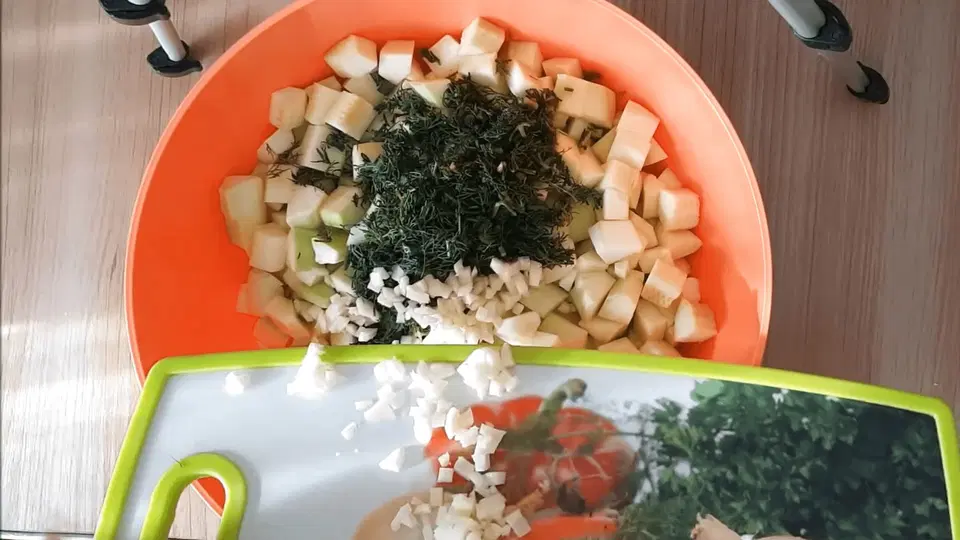 Кабачки как грибы на зиму — шаг 2