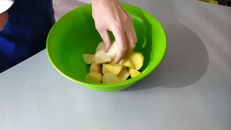 Галушки с мясом — шаг 1