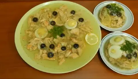 Заливное из красной рыбы