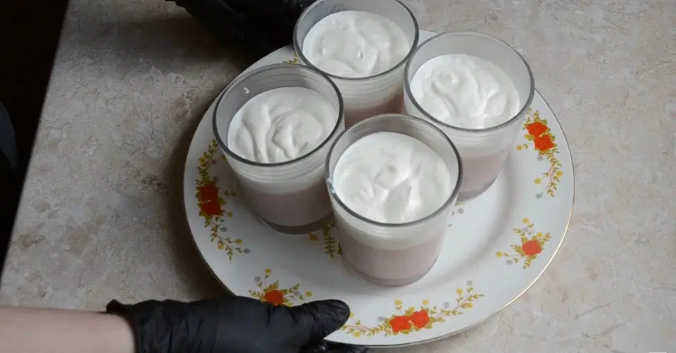 Йогуртовый мусс — шаг 8