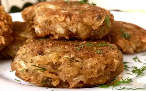 Постные вегетарианские котлеты