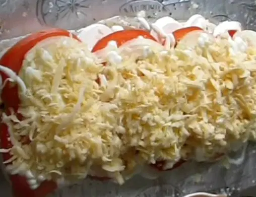 Запеченная рыба под овощами — шаг 4