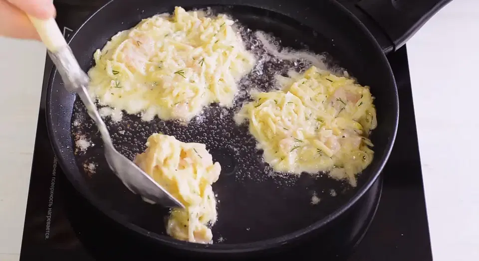 Драники с курицей — шаг 6