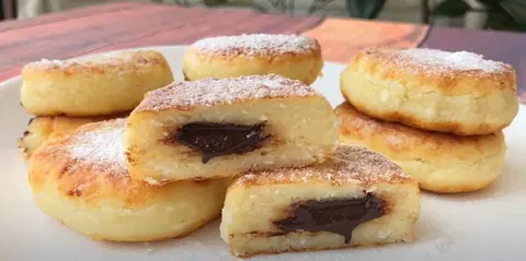 Сырники с ирисками