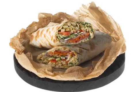 Домашняя шаурма с курицей