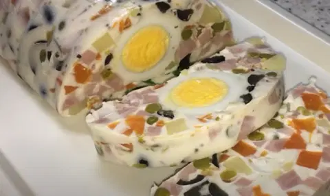 Желейный салат