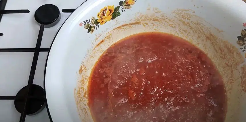 Анкл бенс из кабачков на зиму с помидорами и перцем — шаг 7