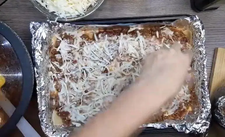 Лазанья с домашними листами — шаг 8