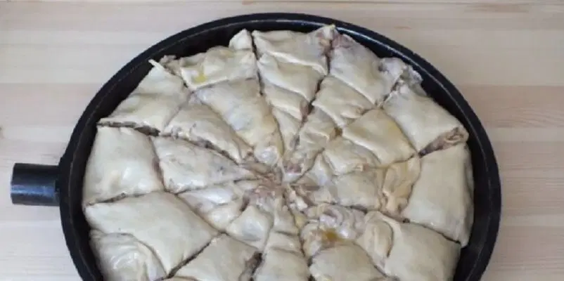Бурма с мясом в духовке — шаг 8
