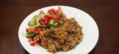 Гречка по-купечески в мультиварке со свининой